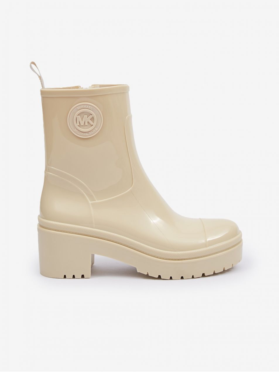 Béžové dámske členkové čižmy Michael Kors Karis