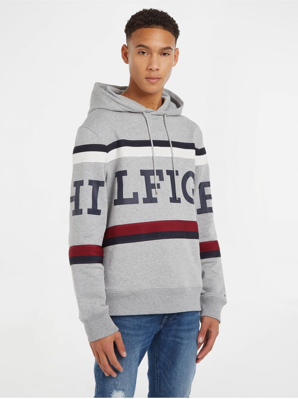 Sivá pánska mikina Tommy Hilfiger
