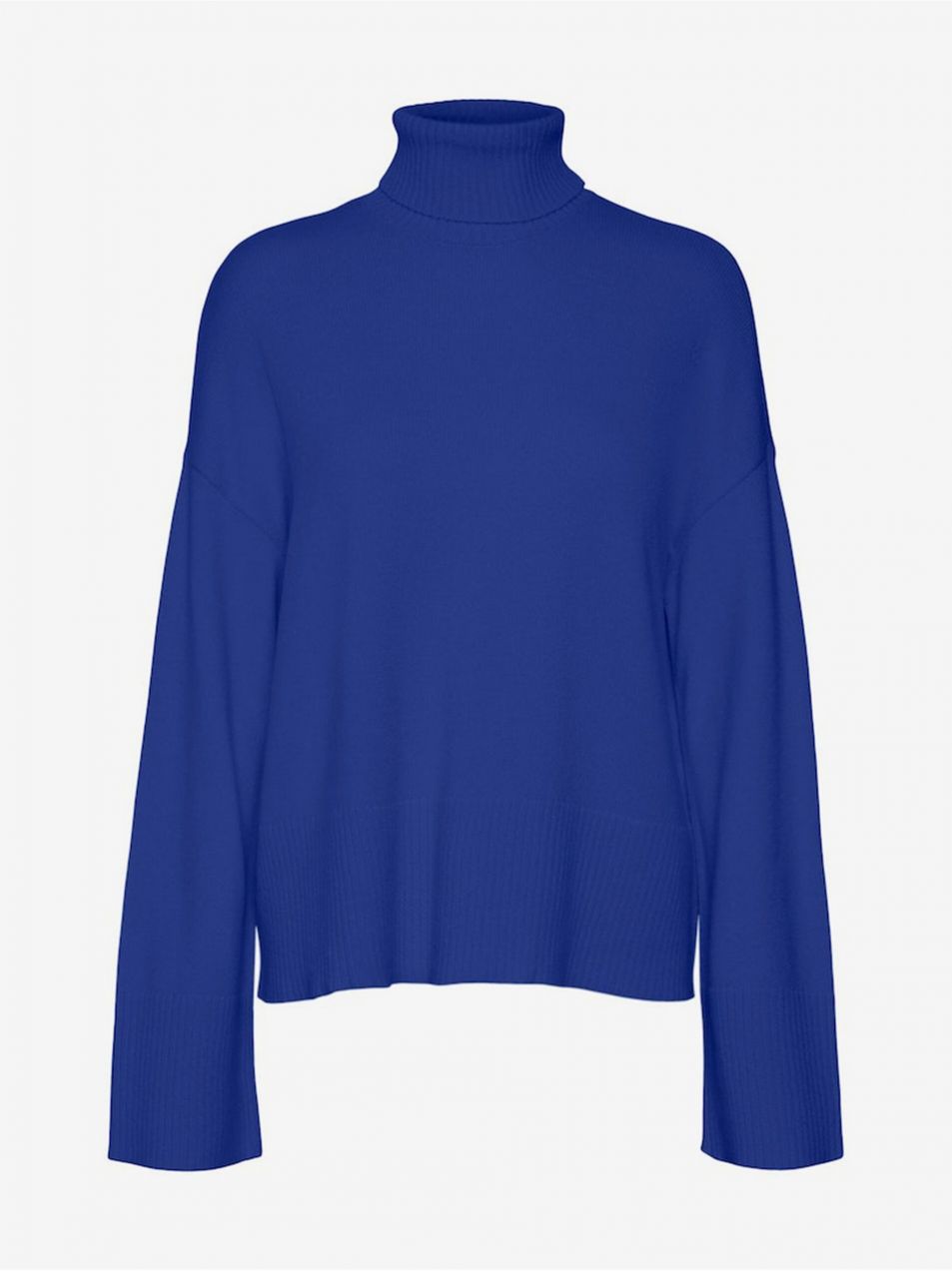 Modrý dámsky rolák AWARE by VERO MODA Gisela
