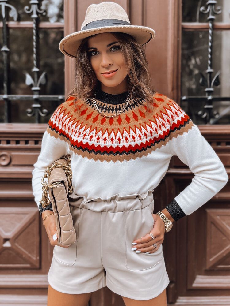 Women's sweater RUBY GLOW beige Dstreet