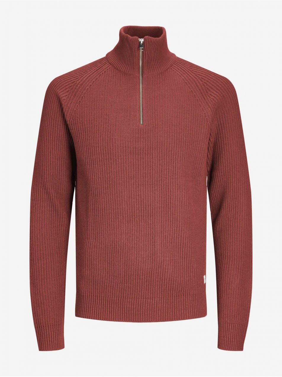Tehlový pánsky sveter Jack & Jones Pannel