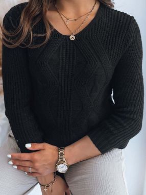 Women's sweater SERAFIN black Dstreet z