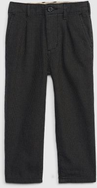 Čierne chlapčenské nohavice GAP