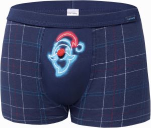Santa Boxer Shorts 007/72 Navy Blue