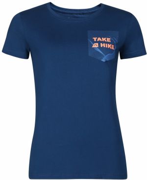 Alpine Pro Tmavomodré dámske tričko ALPINE PRE ECCA