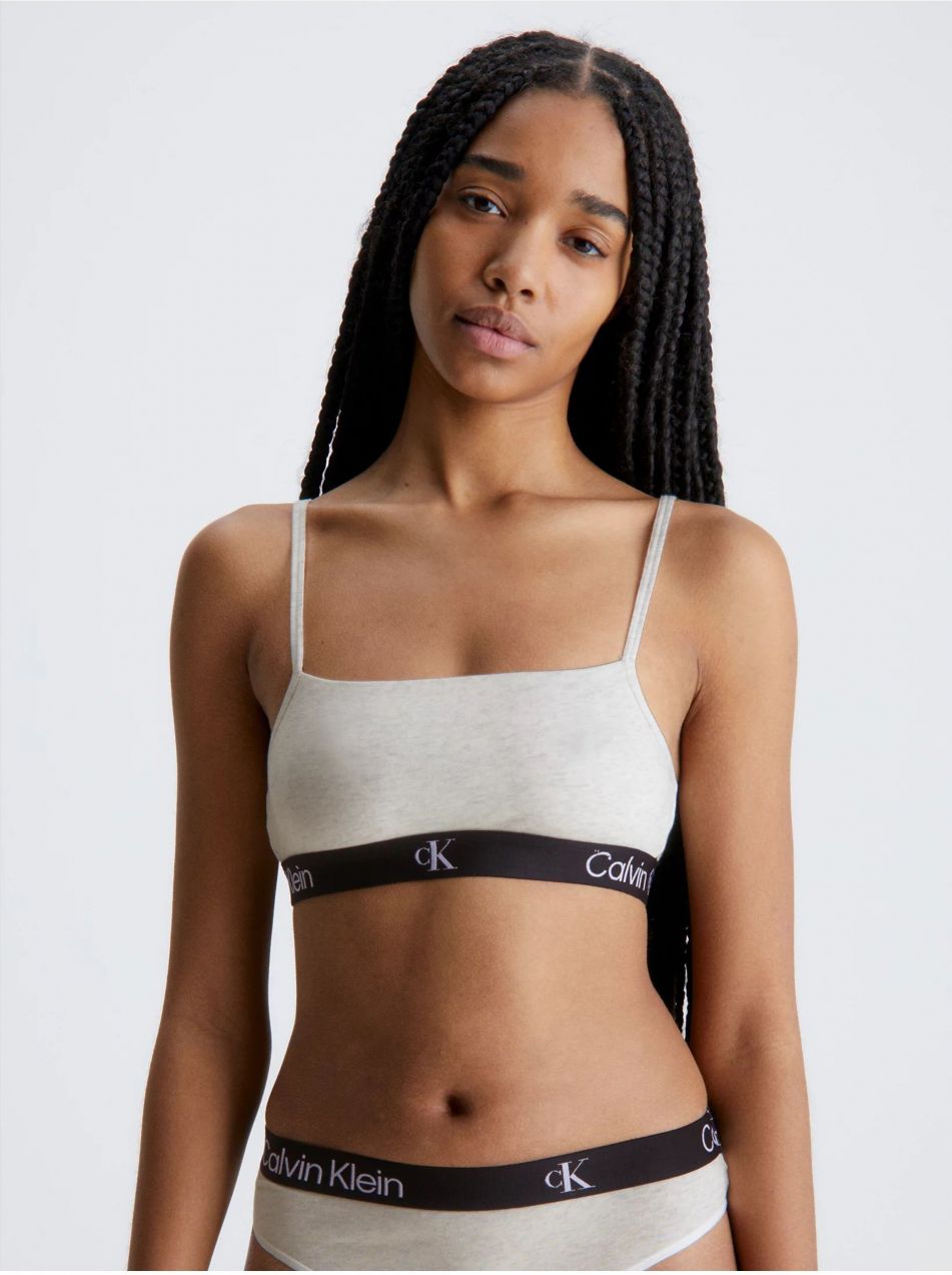 Súprava dvoch dámskych podprseniek v ružovej a bielej farbe Calvin Klein Underwear