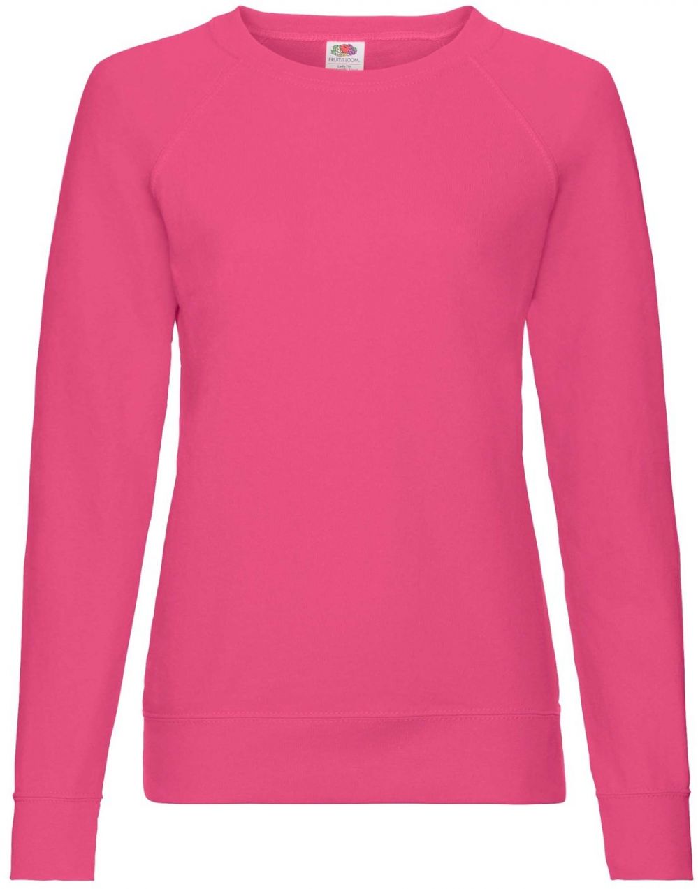 Pink classic light sweatshirt Fruit of the Loom