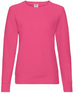 Pink classic light sweatshirt Fruit of the Loom