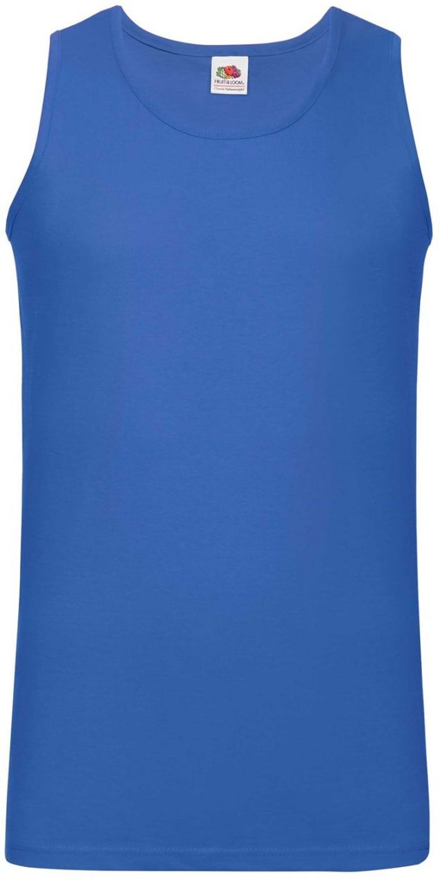 Niebiska koszulka męska Athletic Vest Fruit of the Loom