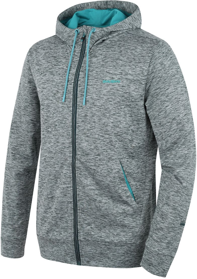 Men's hoodie HUSKY Alona M dk. putting green