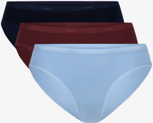 Women's panties ATLANTIC 3Pack - dark blue/burgundy/light blue