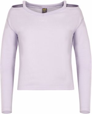 Women's sweatshirt nax NAX GALEBA pastel lilac