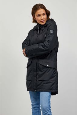 Čierna dámska parka Sam 73 Artemis