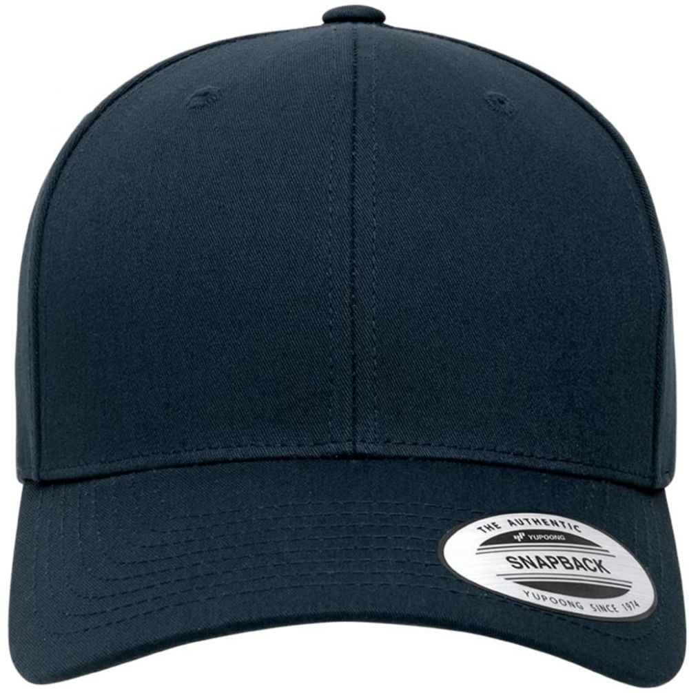Retro Cotton Snapback Blend Navy Blue