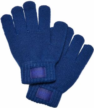 Children's knitted gloves Royal