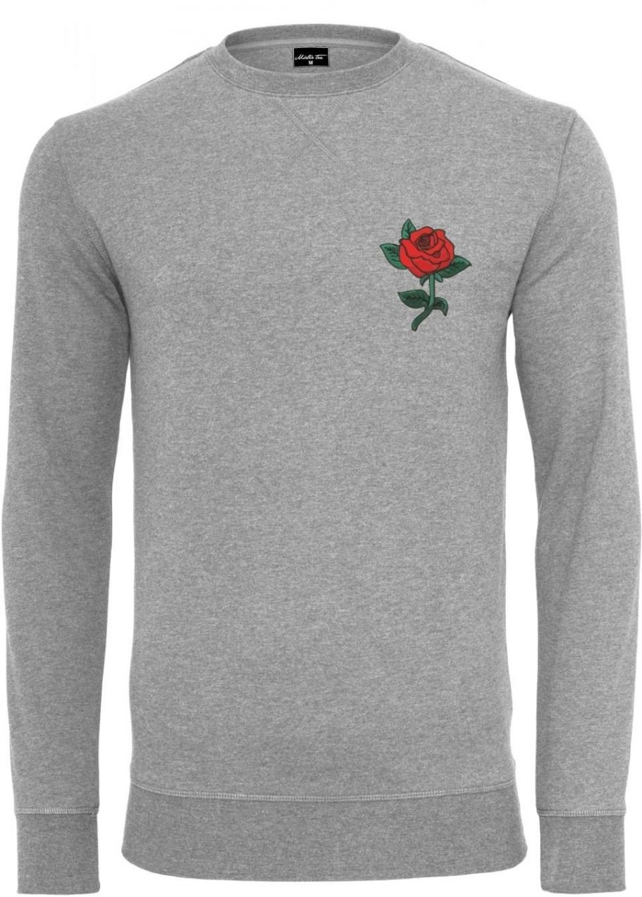 Rose Crewneck Grey