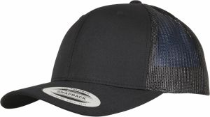 Recycled polyester Trucker Cap Black