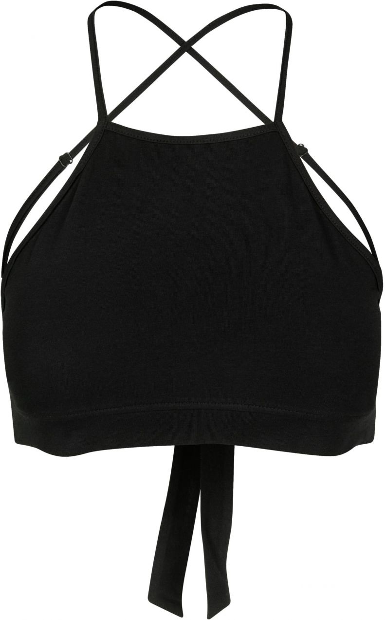 Women's triangle top black