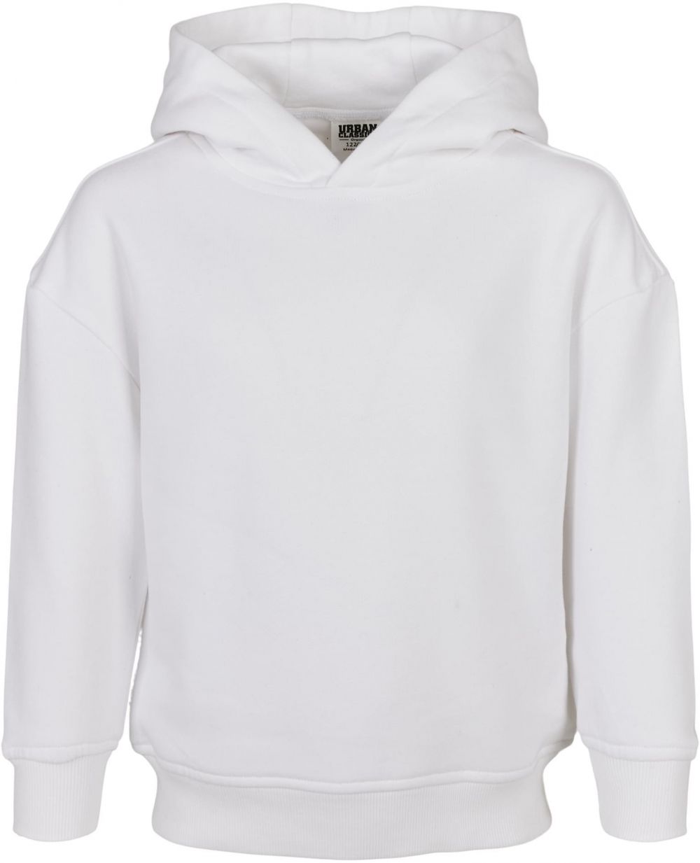 Girls' bio hoodie white