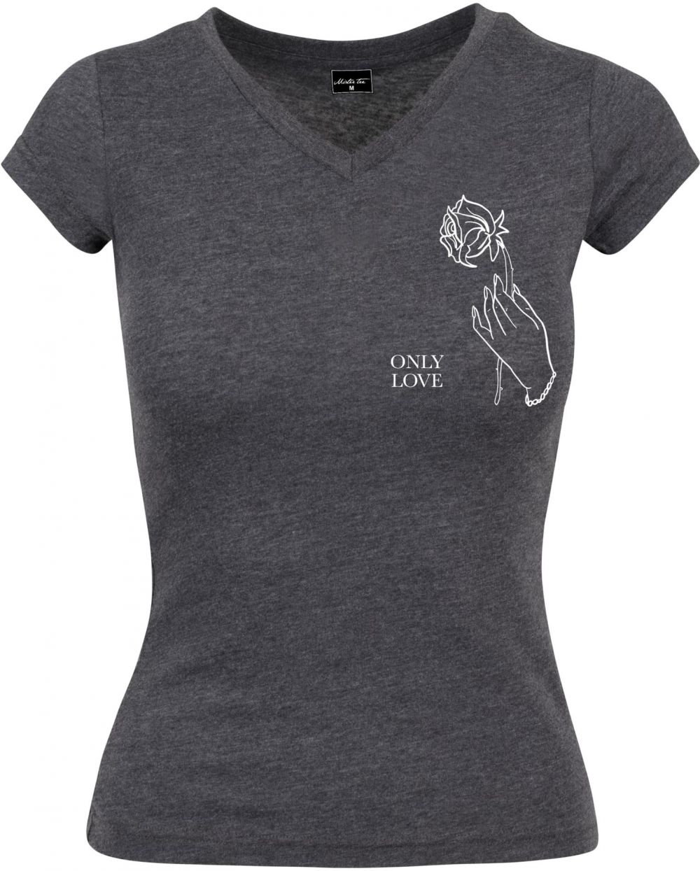 Ladies Only Love Tee Charcoal
