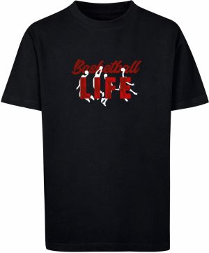 Children's Life Basketball T-Shirt Black