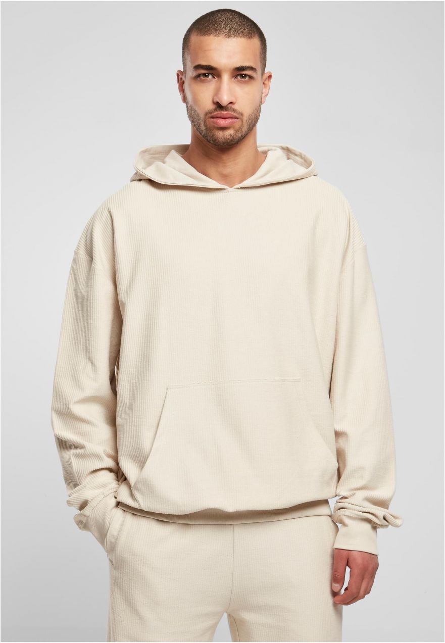 Rib Terry Boxes Hoody Softseagrass