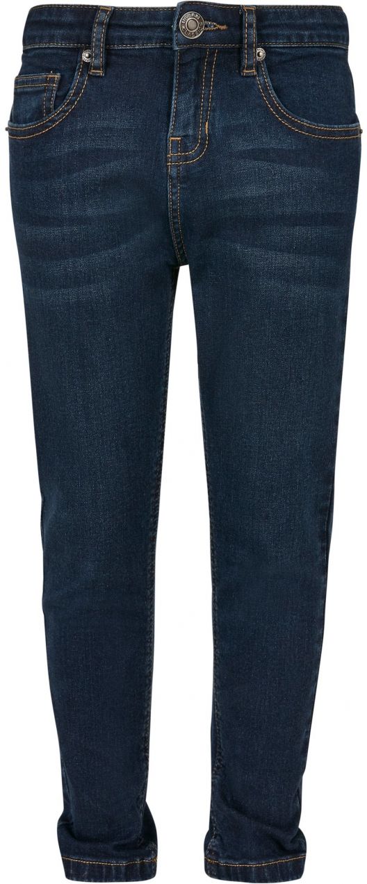 Boys' Stretch Denim Pants Dark Blue