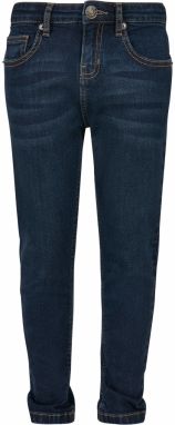 Boys' Stretch Denim Pants Dark Blue