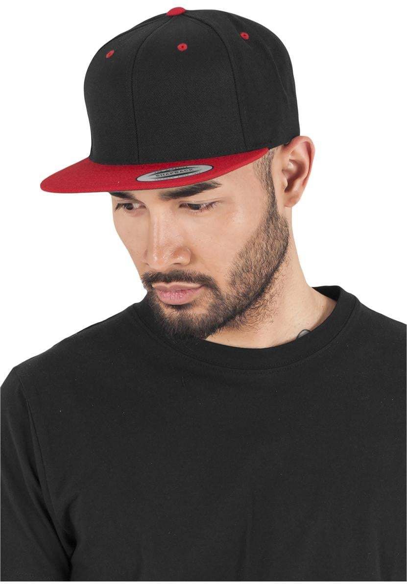 Classic Snapback 2-Tone blk/red