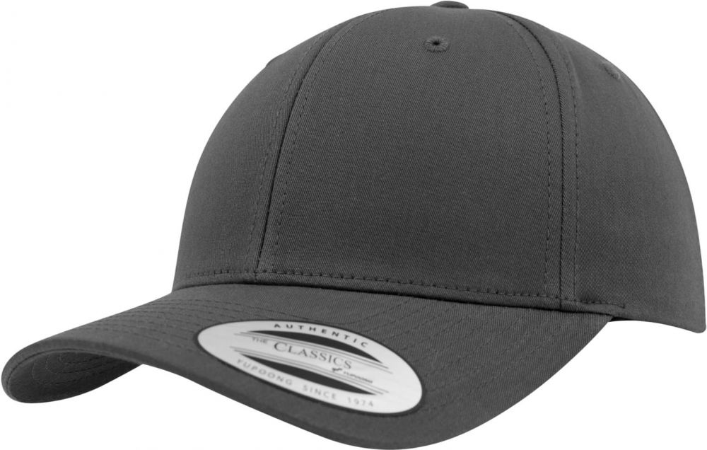 Curved Classic Snapback Charcoal