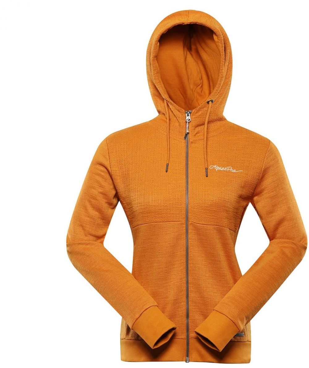 Oranžová dámska mikina ALPINE PRO Cooca
