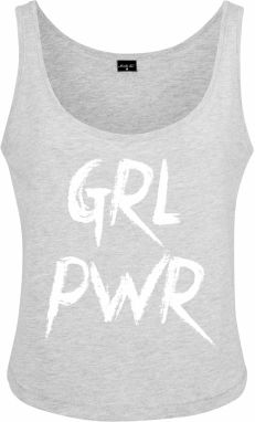 Women's GRL PWR Tank Heather Grey
