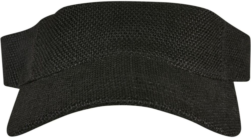 Bast Visor Cap Black