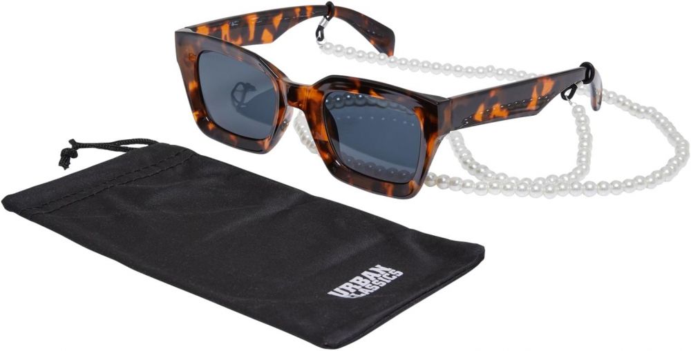 Sunglasses Poros With Chain Amber