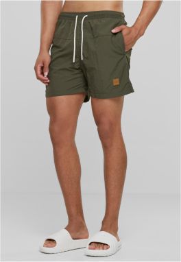 Men's Swimsuit Block Olive