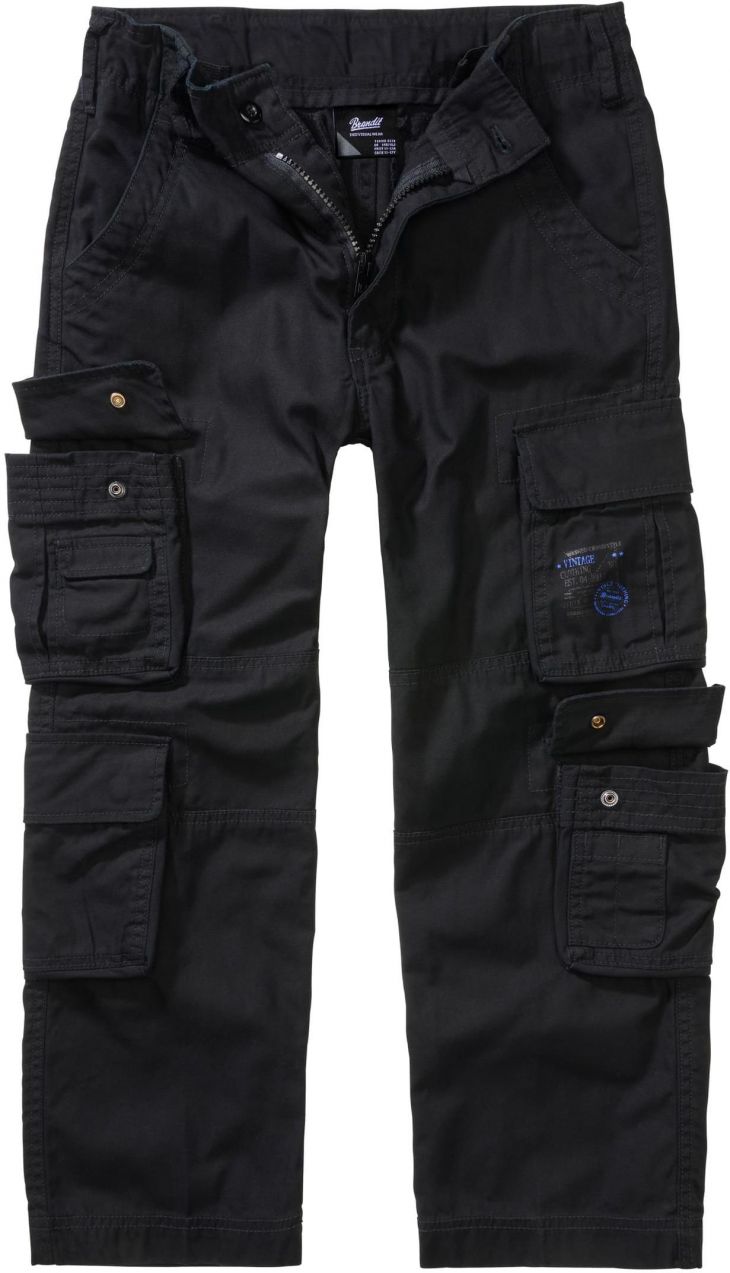 Children's trousers Pure black