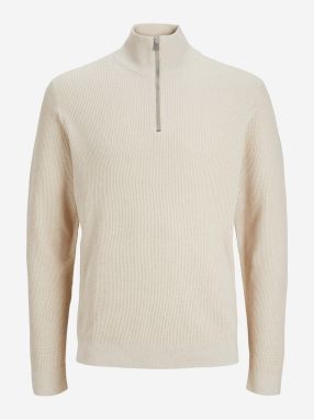 Béžový pánsky sveter Jack & Jones Arthur