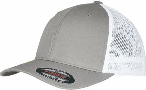 Flexfit Trucker Recycled Mesh Grey/White