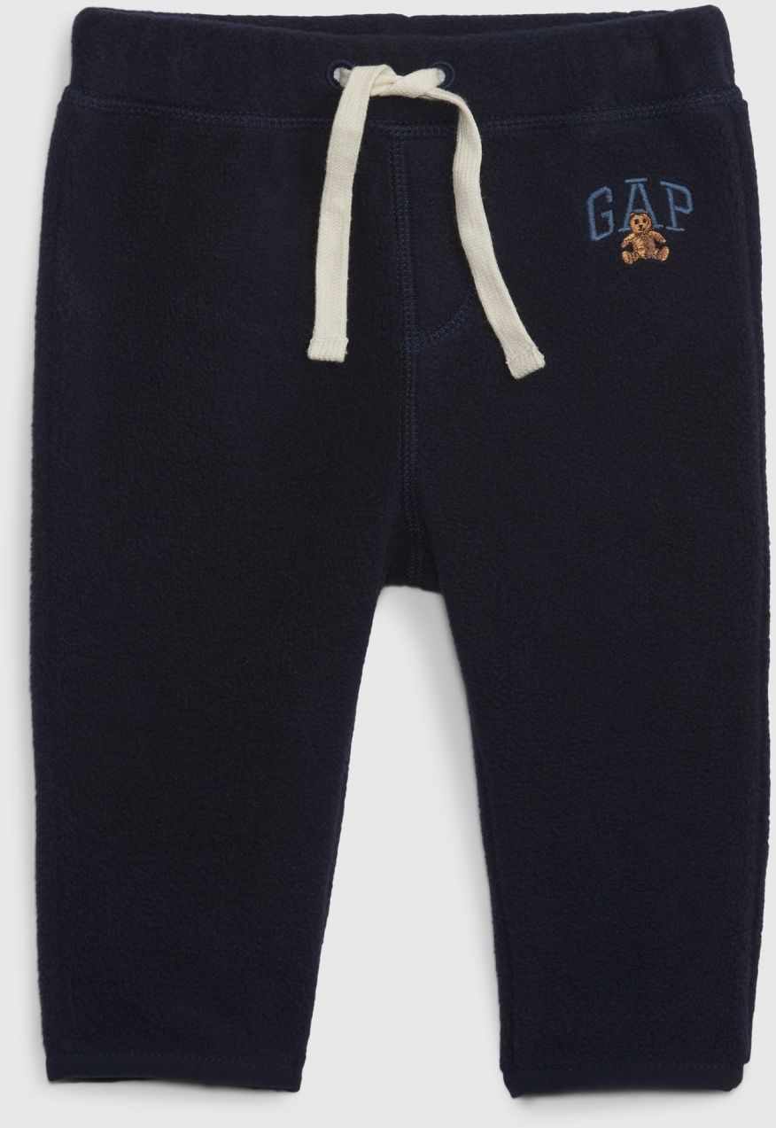 Tmavomodré chlapčenské tepláky s logom GAP