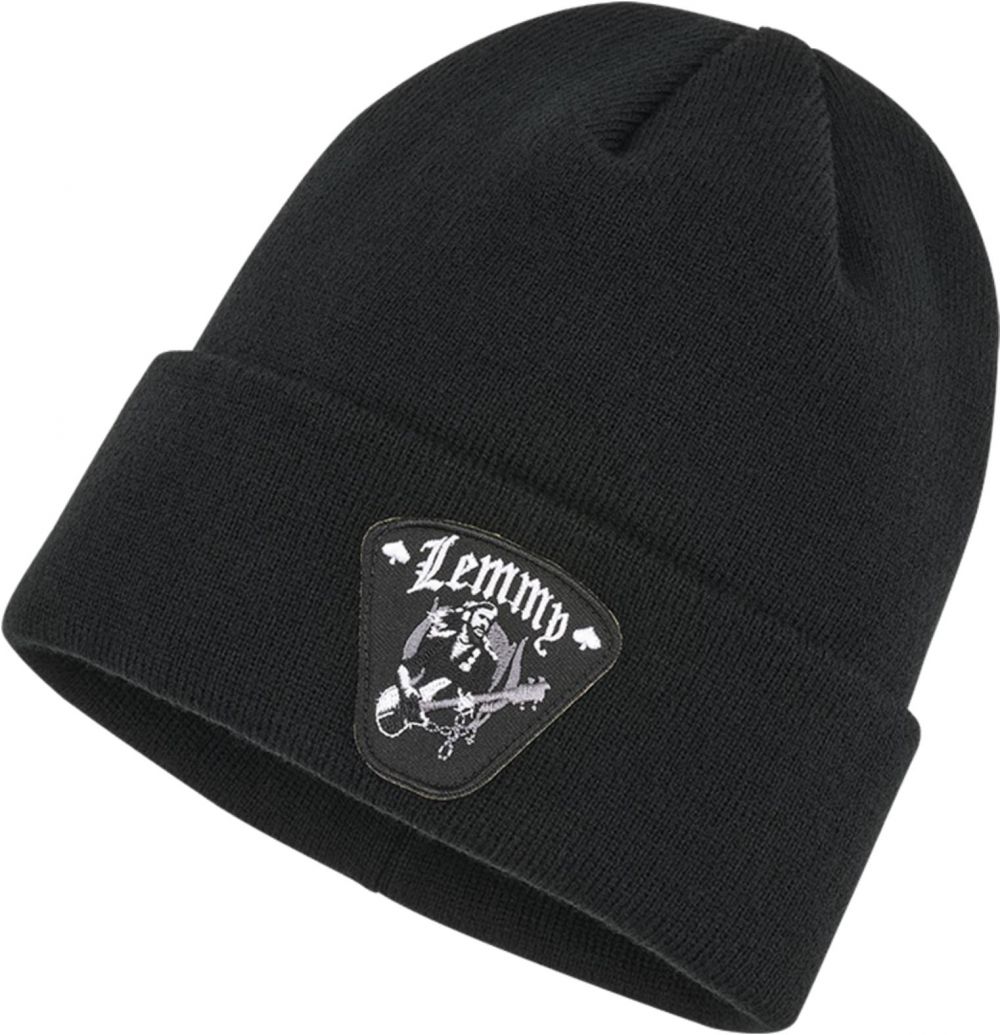 Black Motörhead Lemmy watch cap