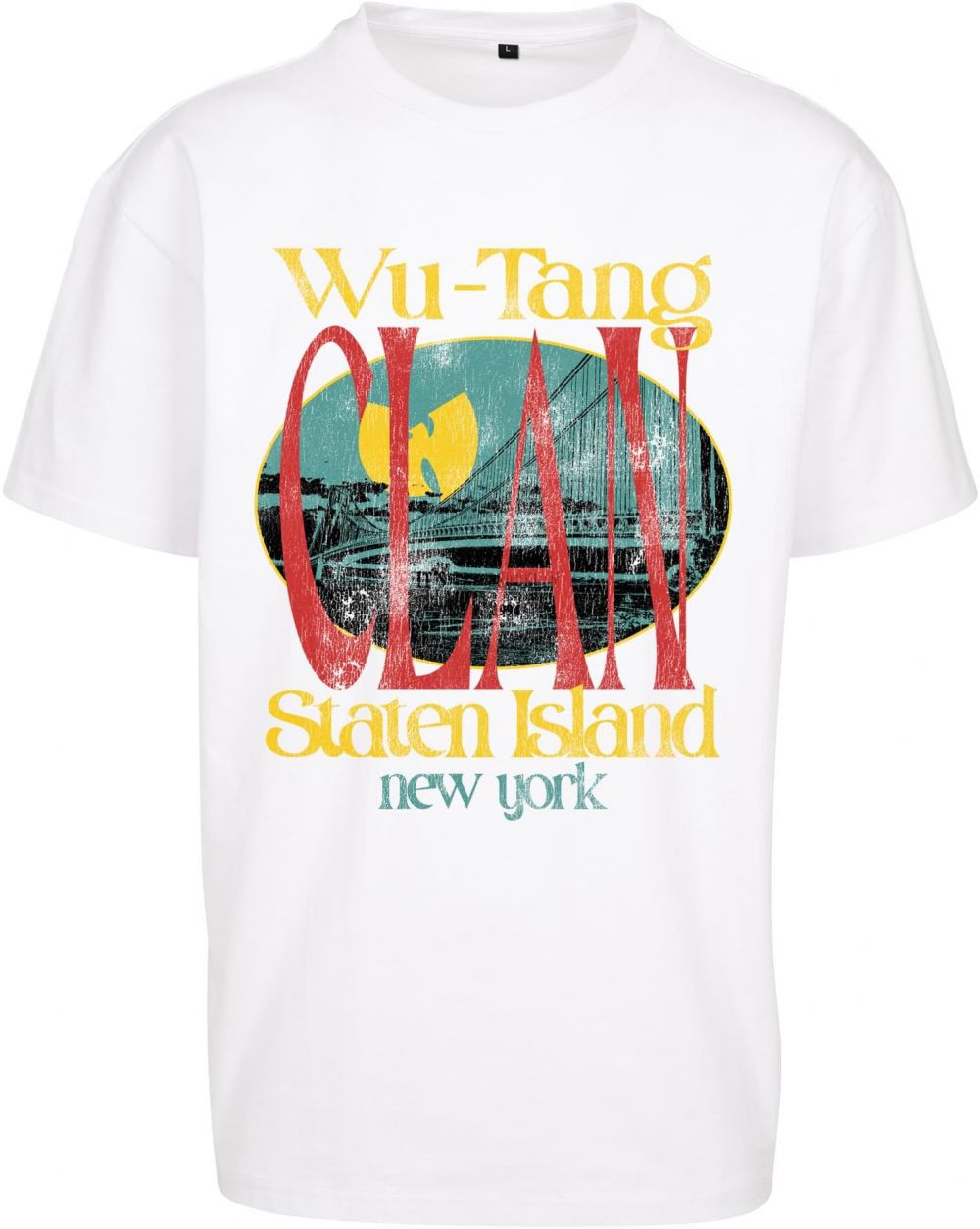 Wu Tang Staten Island Oversize T-Shirt White