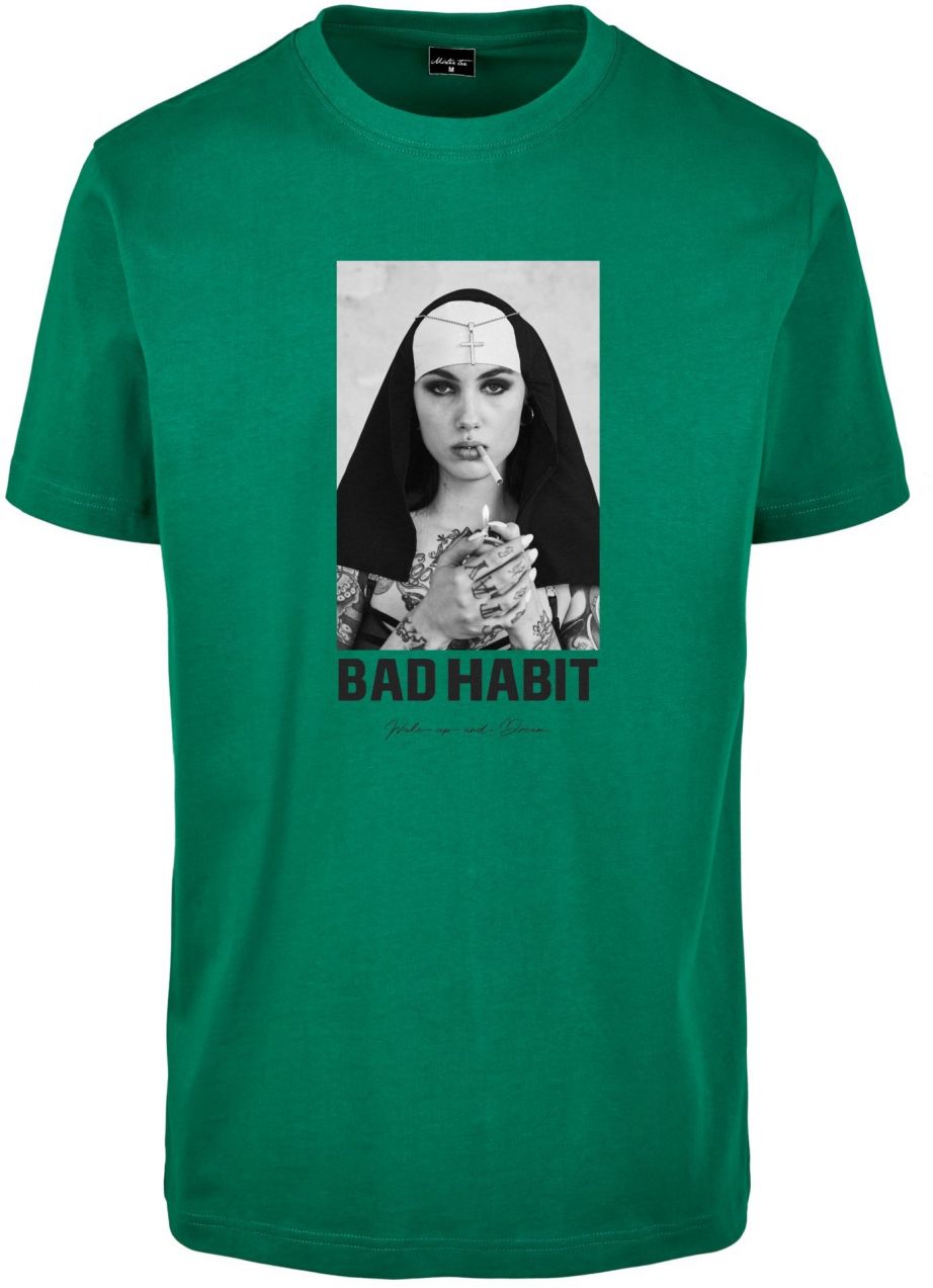 Bad Habit Tee Forest Green