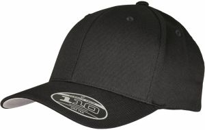 Flexfit Wooly Combed Adjustable Black