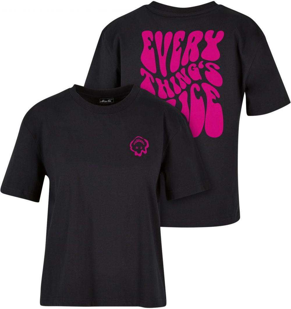 Everything is a pretty black t-shirt