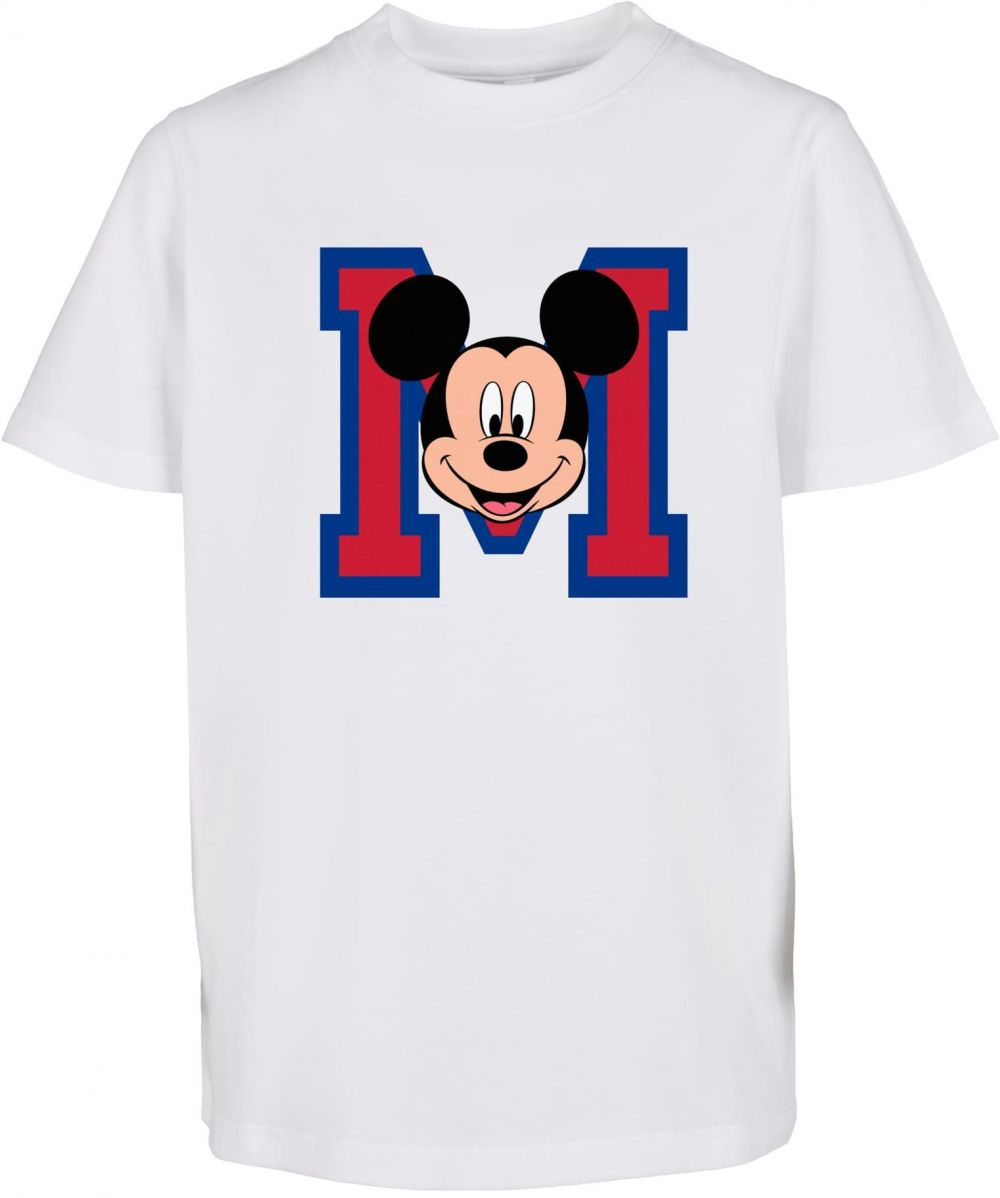 Mickey Mouse M Face Kids T-shirt White