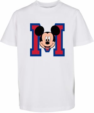Mickey Mouse M Face Kids T-shirt White