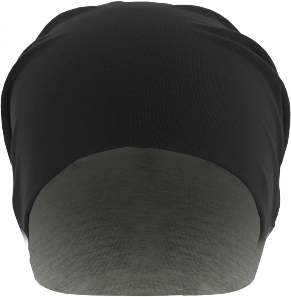 Jersey cap reversible blk/grey