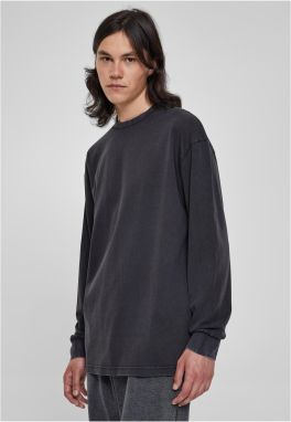 Heavy Boxes Acid Wash Longsleeve Black