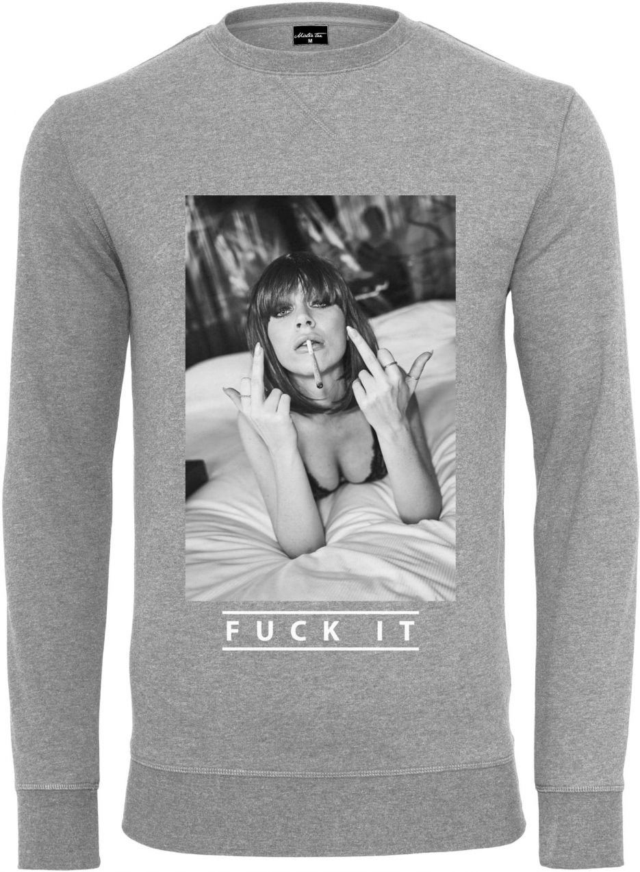 Men's sweatshirt Fuck It 2.0 Crewneck gray