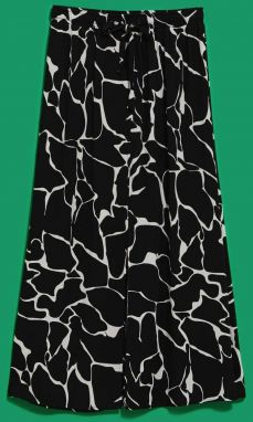 LADIES SKIRT L-SC-4017 BLACK